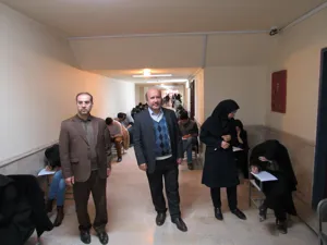 بازدید ریاست دانشکده تغذیه و معاون آموزشی و تحصیلات تکمیلی از روند برگزاری امتحانات 