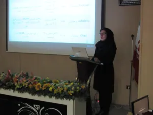 برگزاری جلسه‌ی دفاع پایان نامه‌ی خانم الهه فرومندی با عنوان " بررسی تغییرات آمینو اسیدهای شاخه دار، متابولیت های نیتریک اکساید و محصولات پیشرفته نهایی گلیکوزیله در گروههای سنی مختلف و ارتباط آن با فعالیت فیزیکی و دریافت غذایی ". 