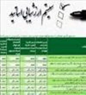 اطلاعیه مهم درخصوص آغاز زمان ارزشیابی اساتید