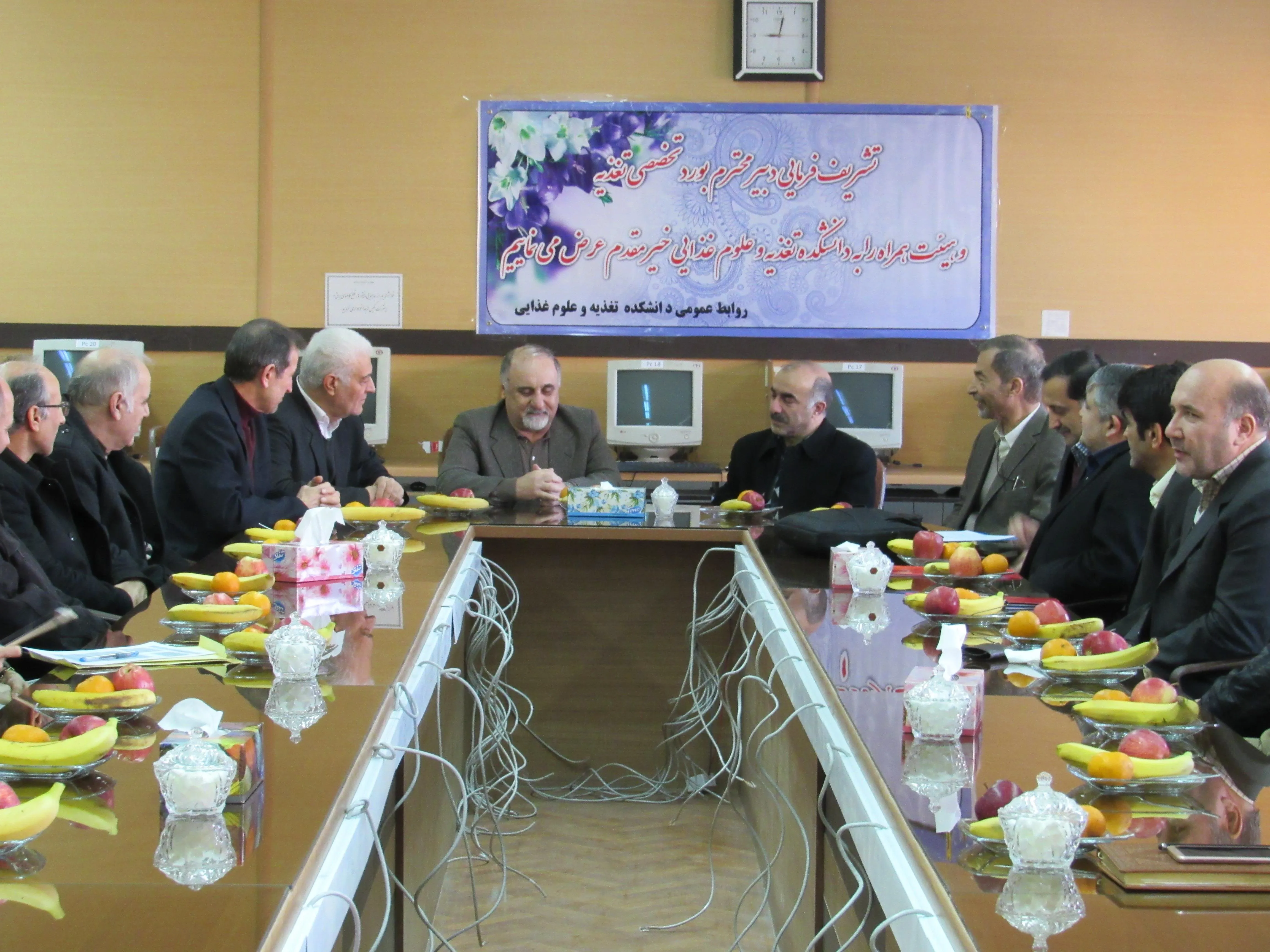 بازدید دبیر محترم و هیئت همراه بورد تخصصی تغذیه از دانشکده‌ی تغذیه و علوم غذایی و بیمارستان امام رضا (ع) تبریز 