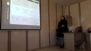 جلسه دفاع از پایاننامه کارشناسی ارشد خانم صفا سفیدگری به زبان انگلیسی و به استاد راهنمایی خانم دکتر ثقفی اصل در تاریخ 29 مرداد برگزار گردید.
