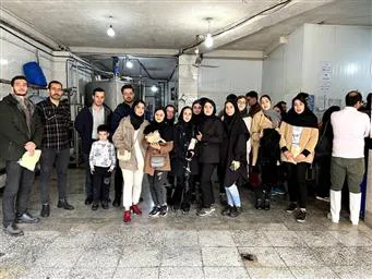 بازدید دانشجویان علوم پزشکی تبریز از غارهای پنیرسازی لیقوان به همت انجمن علمی- دانشجویی بهداشت و ایمنی مواد غذایی دانشکده تغذیه و علوم غذایی