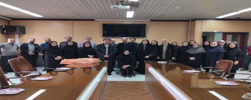 مراسم بازنشستگی خانم احمدی
